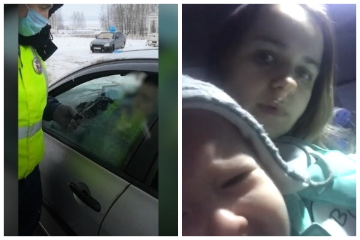 «Неважно, виноват ли мой муж. Они поступили бесчеловечно!»: в Татарстане женщина требует наказать гаишников, которые бросили на трассе семью задержанного водителя с годовалым ребенком 