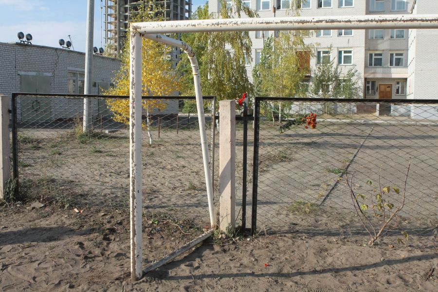 В Татарстане снова футбольные ворота упали на ребенка