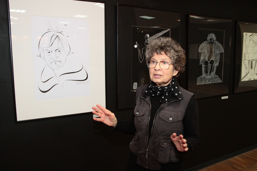 «Владимир Васильев стал первым живым человеком, чей портрет я нарисовала»