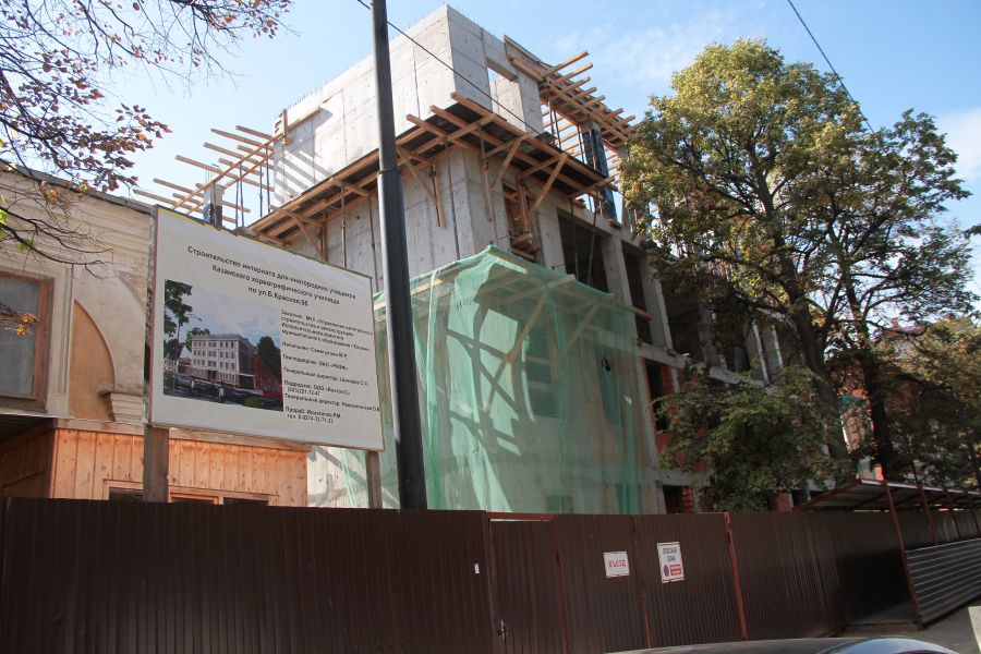 Интернат для будущих артистов балета строят на Большой Красной