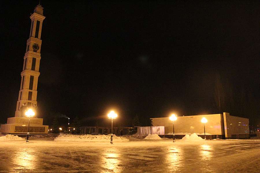 В казанском парке Победы строят «дом» для электронной Книги памяти