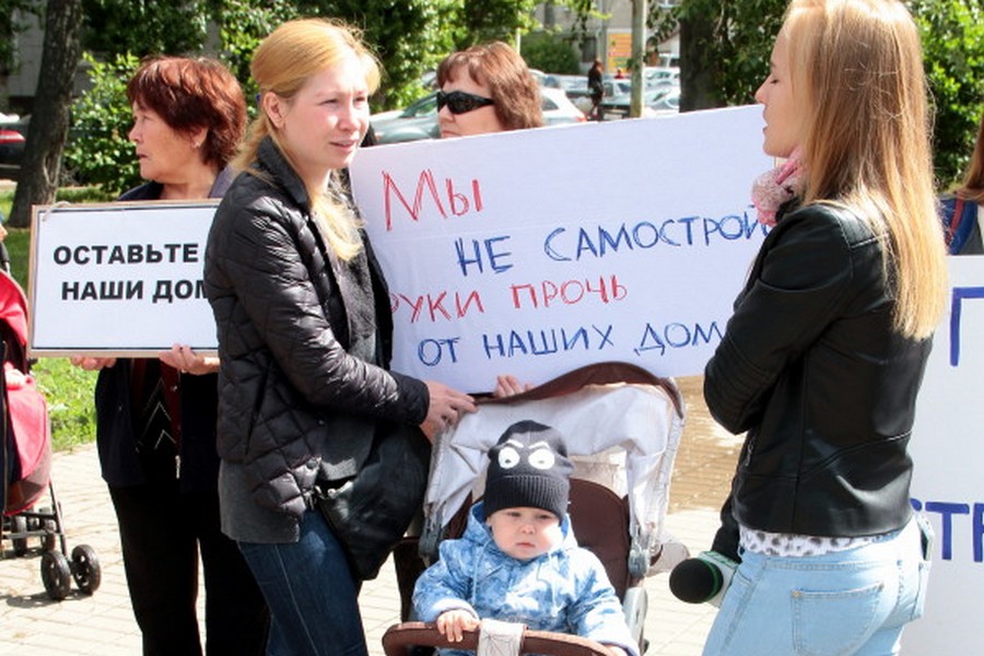 Жертвы Газпрома из казанского поселка Салмачи не поверили Путину на слово