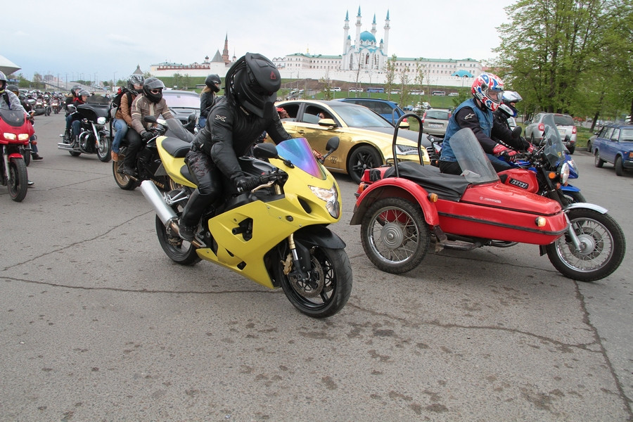 Казанские байкеры открыли сезон