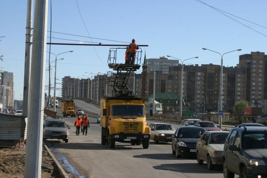 Ждать троллейбус до "Козьей слободы" осталось недолго