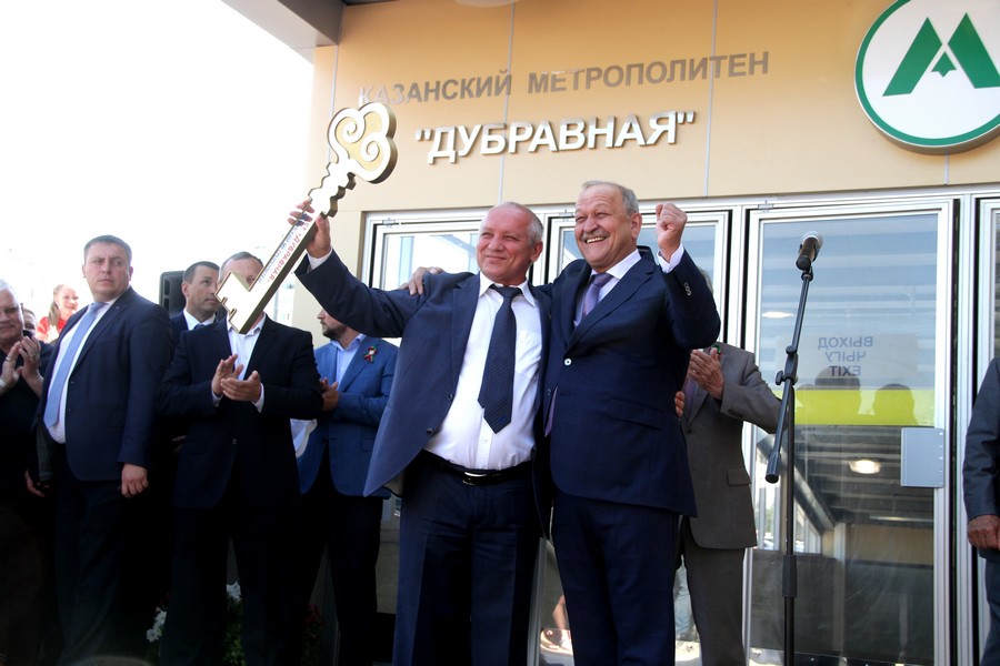 Глава Казметростроя на открытии «Дубравной»: «Ни Москва, ни Питер так не строят!»