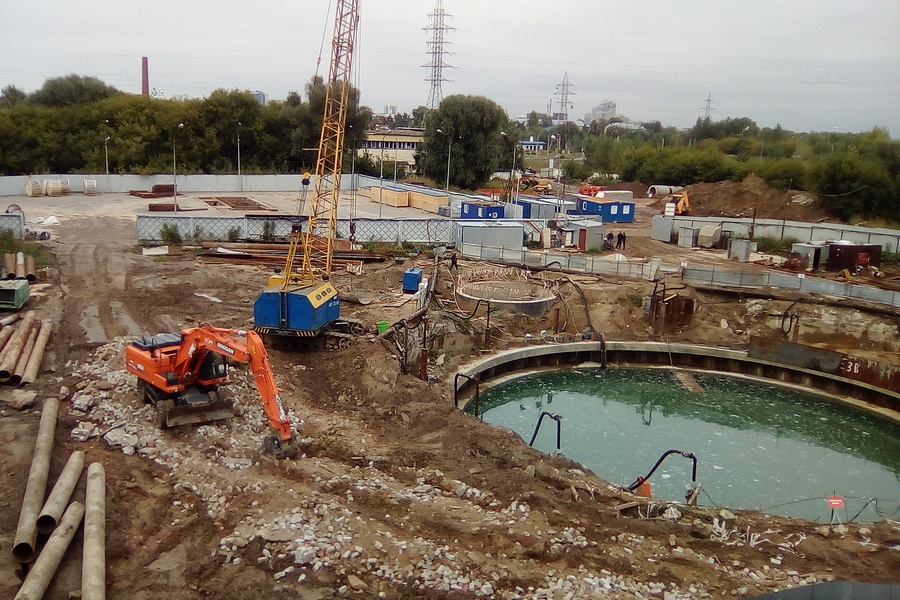 Строительство КНС «Заречная» в Казани грозит обрушением соседних зданий