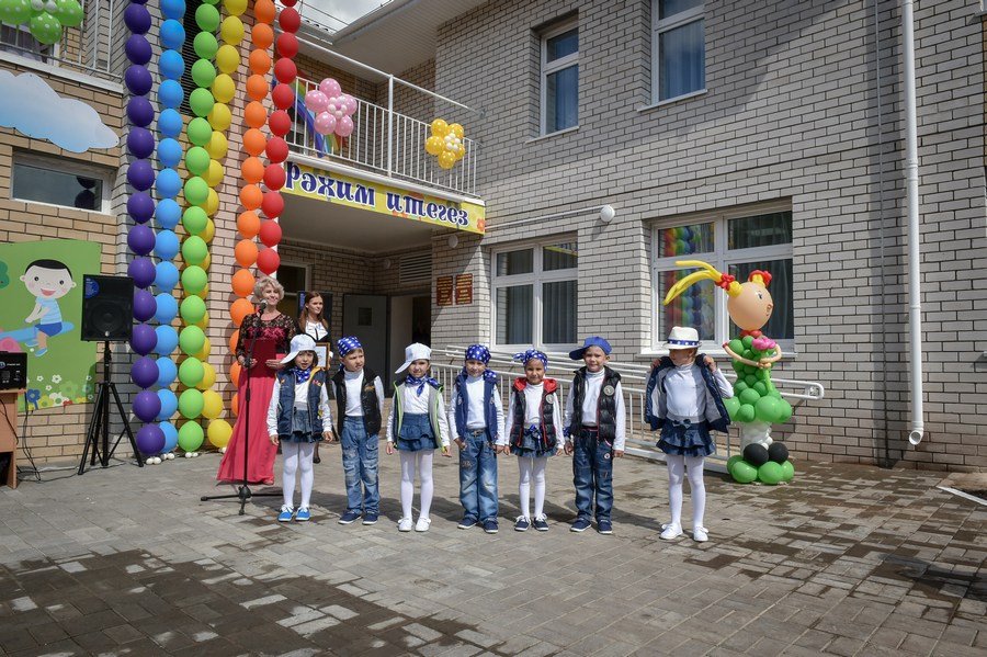 Детский сад в Бугульме открыли только для президента