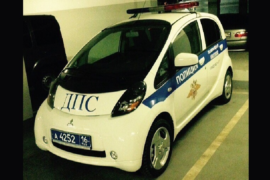У татарстанских гаишников появился патрульный электромобиль