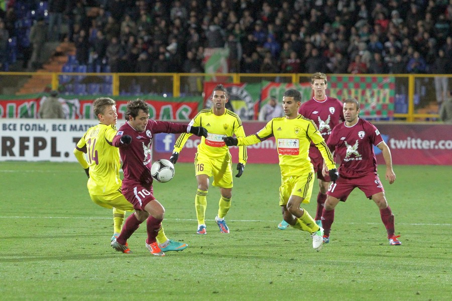 «Рубин» обыграл махачкалинский «Анжи»