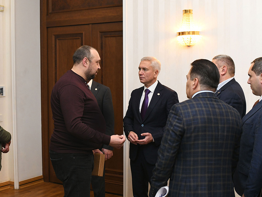 Вице-мэр Калинкин встретился с главами Лисичанска и Рубежного