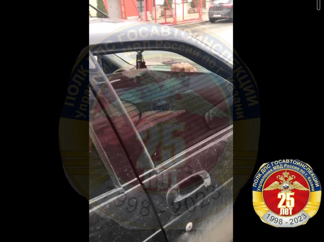 У казанца изъяли авто за непрозрачные стекла на машине