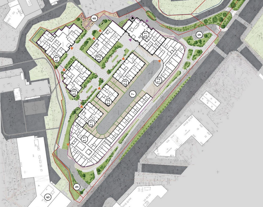 Новый 8-этажный ЖК построят в Щербаковском переулке в Казани