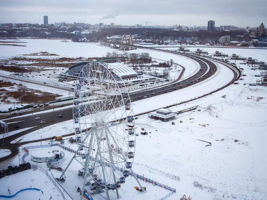 Власти Казани утвердили проект планировки канатной дороги «Аэромост»