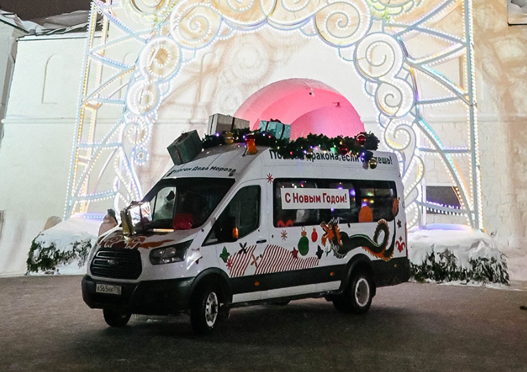 По улицам Казани отправится фургон «Поймай дракона»