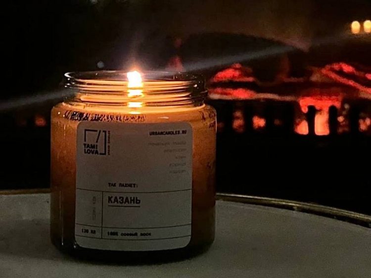 В Казани создали свечу с ароматом города