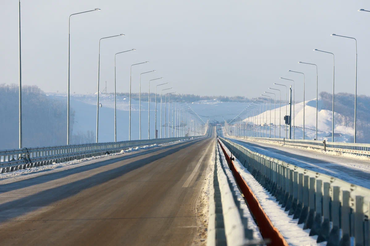На трассе М-5 в Татарстане ограничат движение из-за плохой погоды