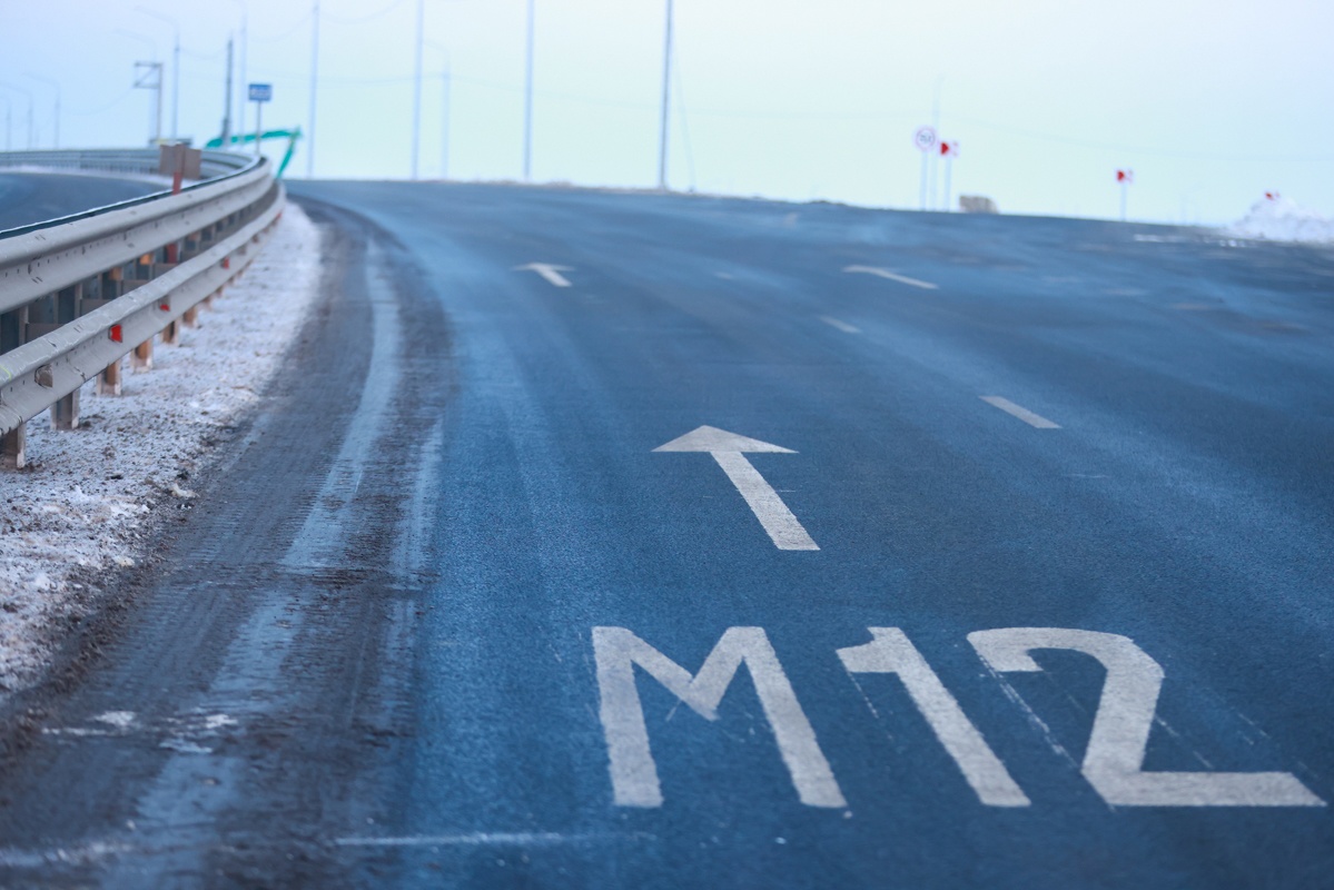 В Татарстане из снежного плена на М-12 освободили свыше 100 машин