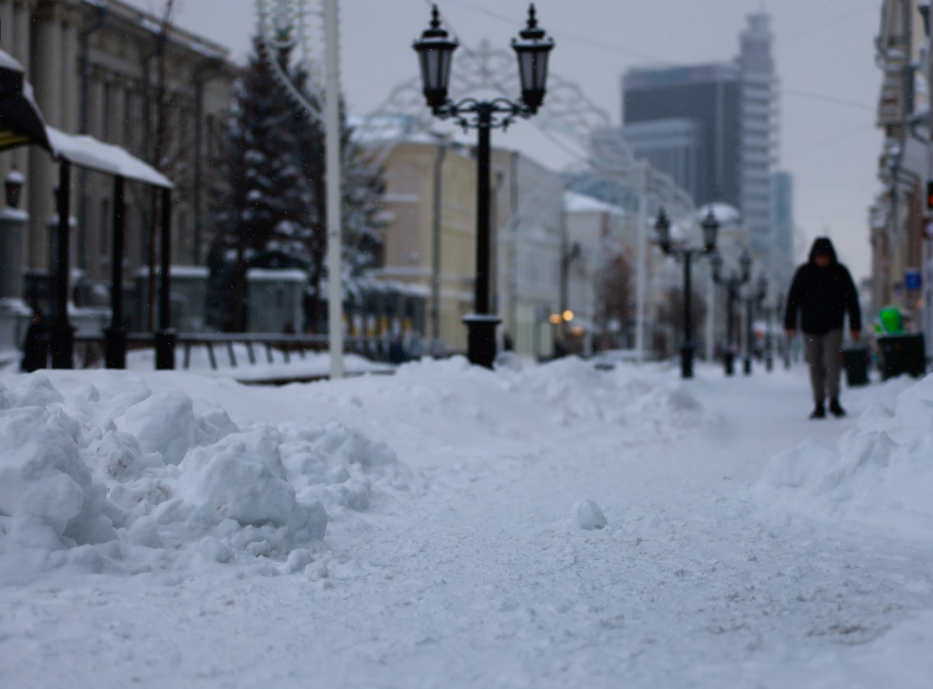 За два дня в Татарстане выпадет треть месячной нормы снега