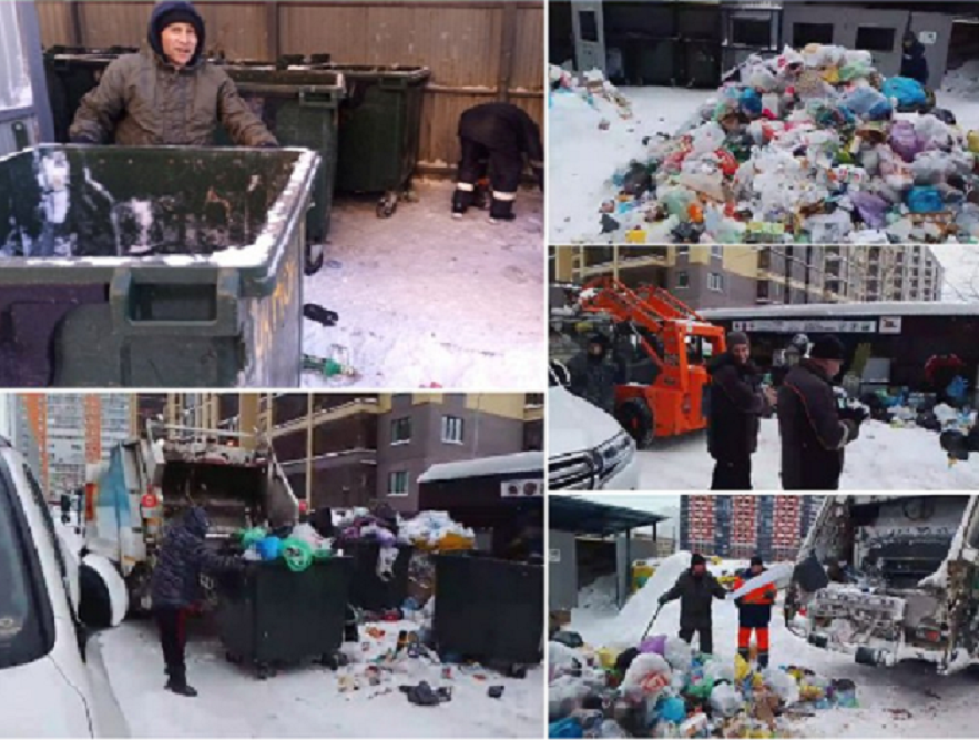 УК «ПЖКХ» в Казани вывозит мусор круглосуточно