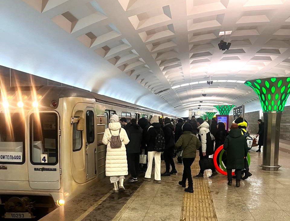 В метро Казани ввели дополнительные поезда из-за снегопада