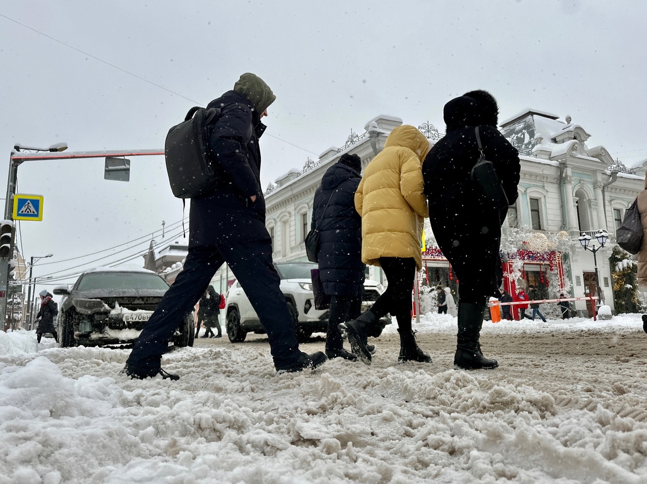 С начала февраля в Казани выпало 93% месячной нормы осадков