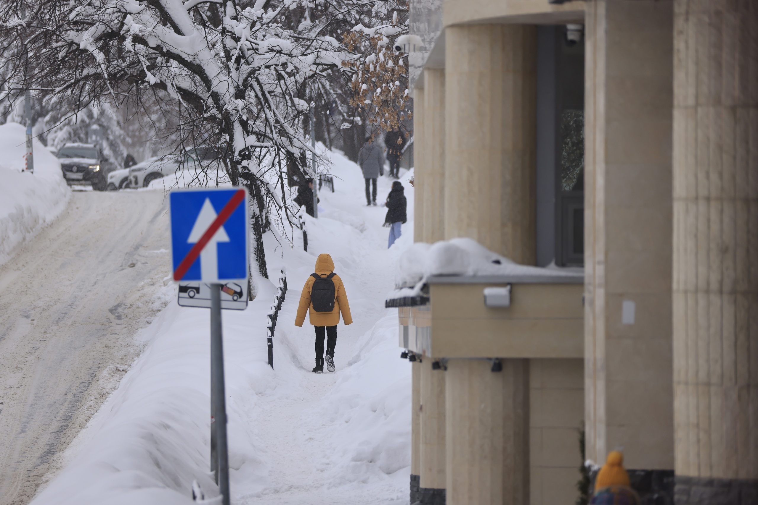 Власти Казани признали трехнедельный снегопад стихийным бедствием