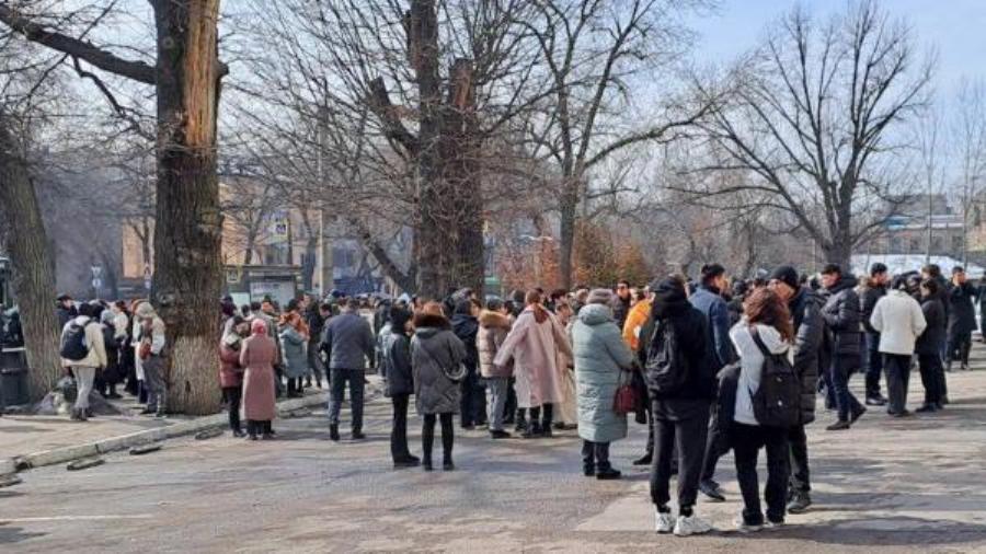 Сильное землетрясение произошло в Алма-Ате