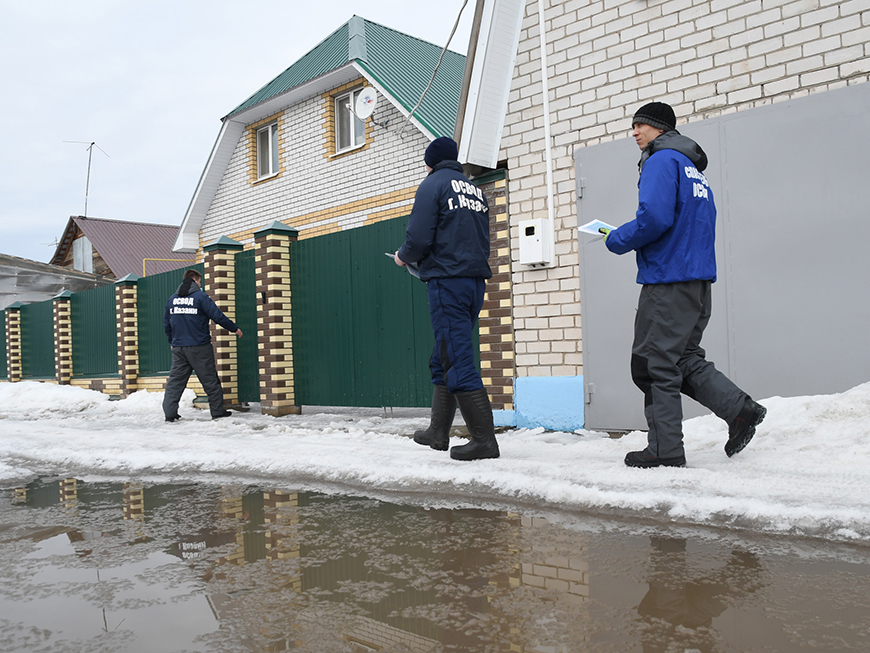 Два района Казани защитят от паводков за миллион рублей