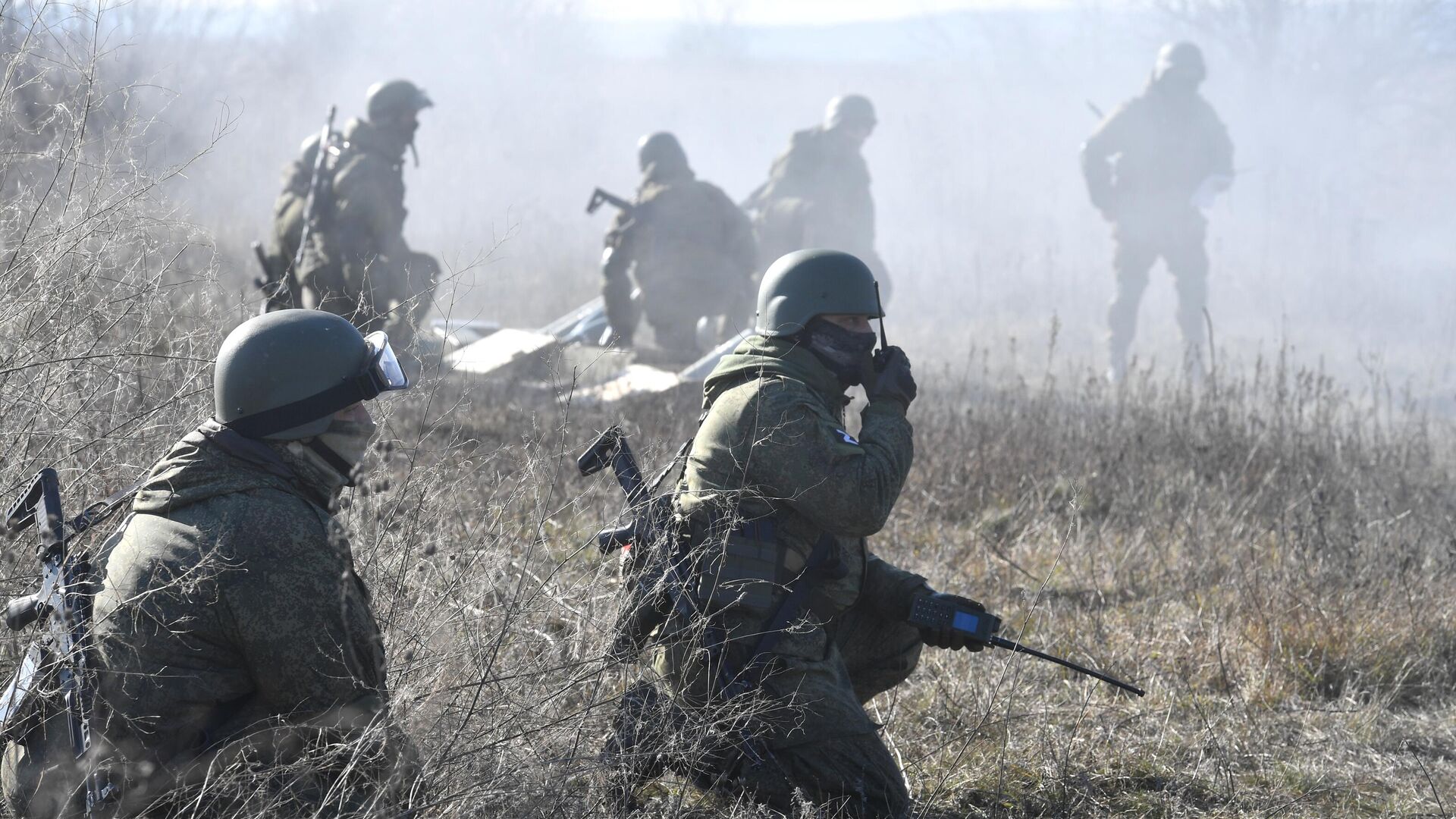 Ранены двое человек в ходе боя с украинской ДРГ в Курской области
