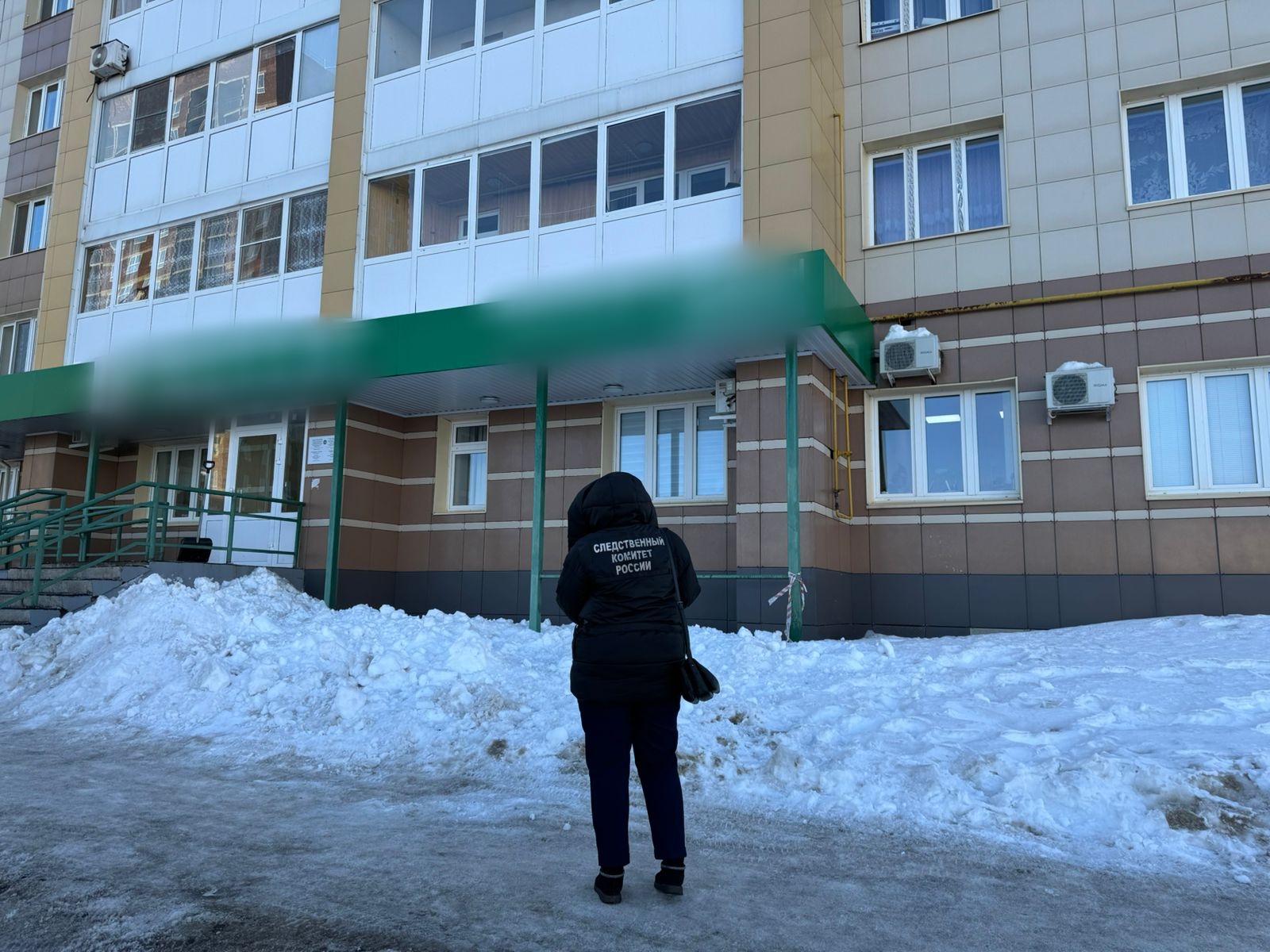 Главе СКР доложат о причинах схода снега на мужчину с младенцем в Татарстане