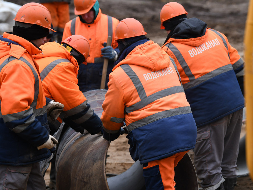 Ремонт водопровода на Мавлютова в Казани завершат в конце апреля