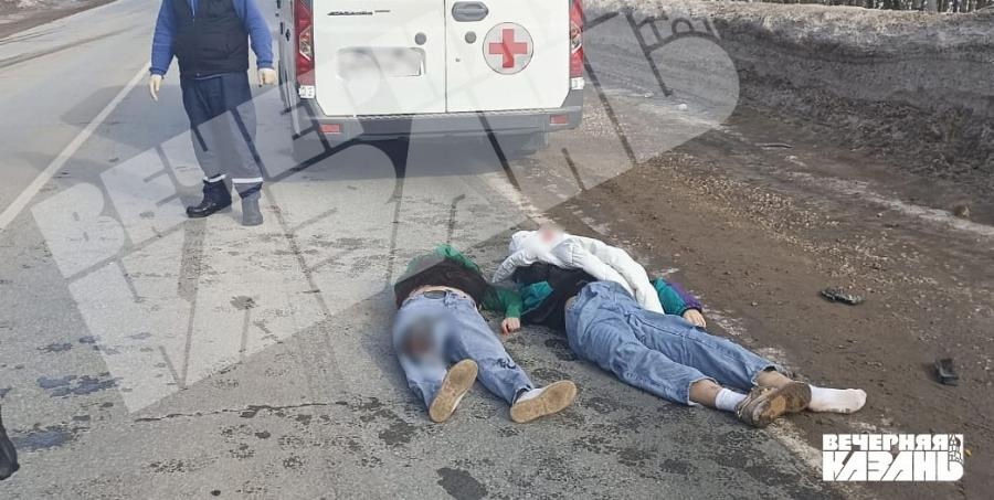 Две девушки погибли в ДТП в Татарстане