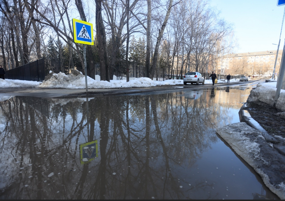 Снег в Татарстане растает во второй или третьей декаде апреля