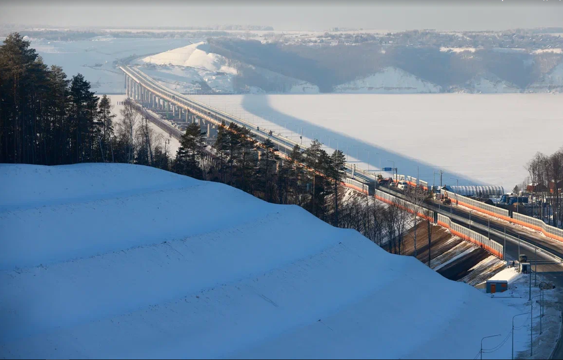 Трасса М-12 Москва - Казань обошлась в 910 миллиардов рублей