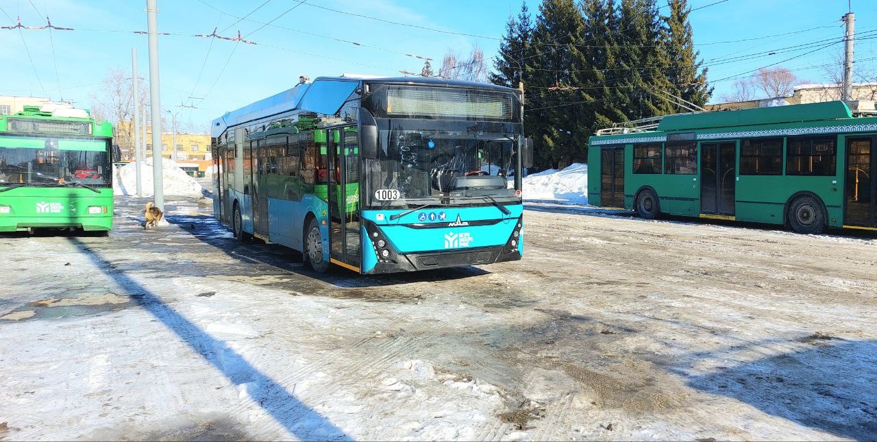 В Казани временно приостановлено движение троллейбусов № 2, 7, 13