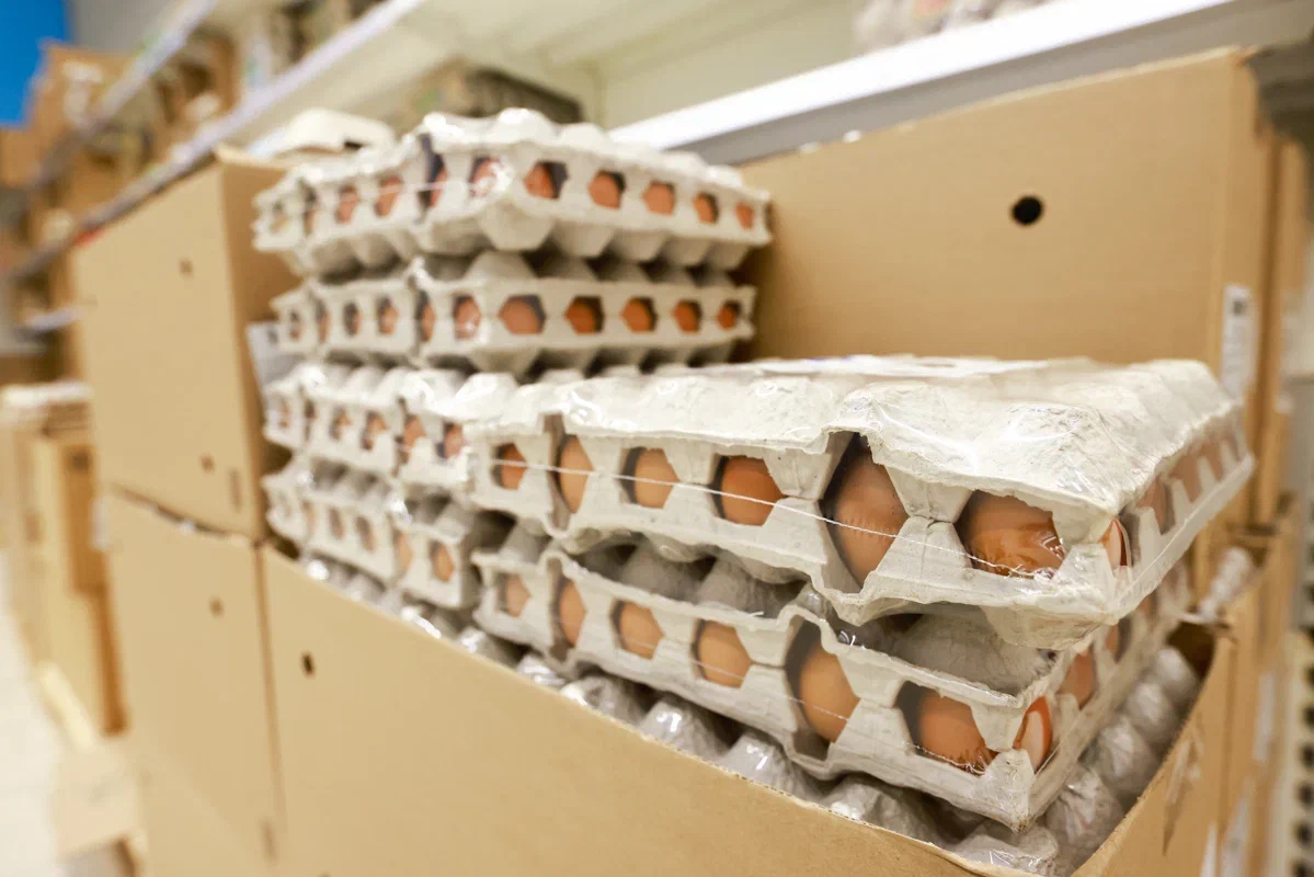 В России последние полгода снижается производство яиц