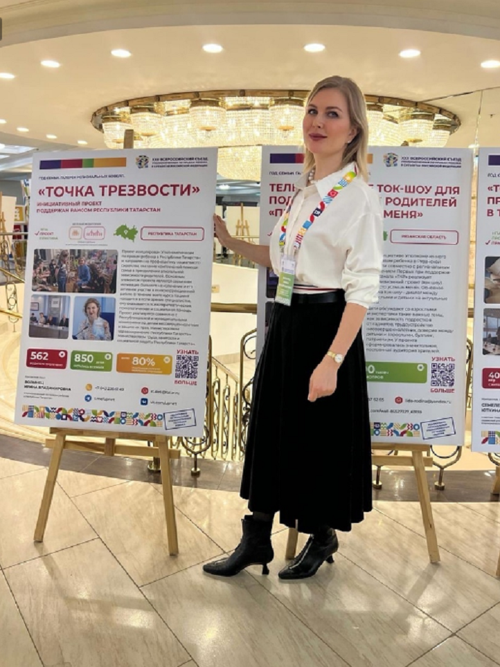 На Всероссийском съезде Волынец представляет проект по трезвости