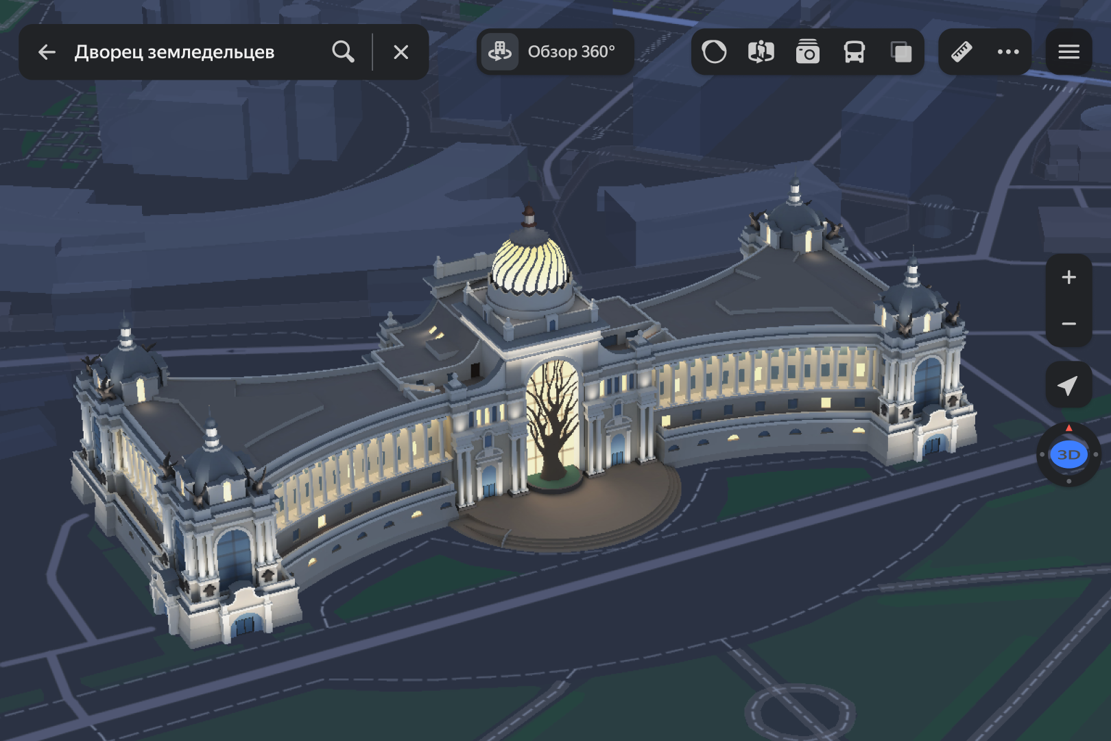 Яндекс Карты» создали 3D-модели 11 достопримечательностей Казани