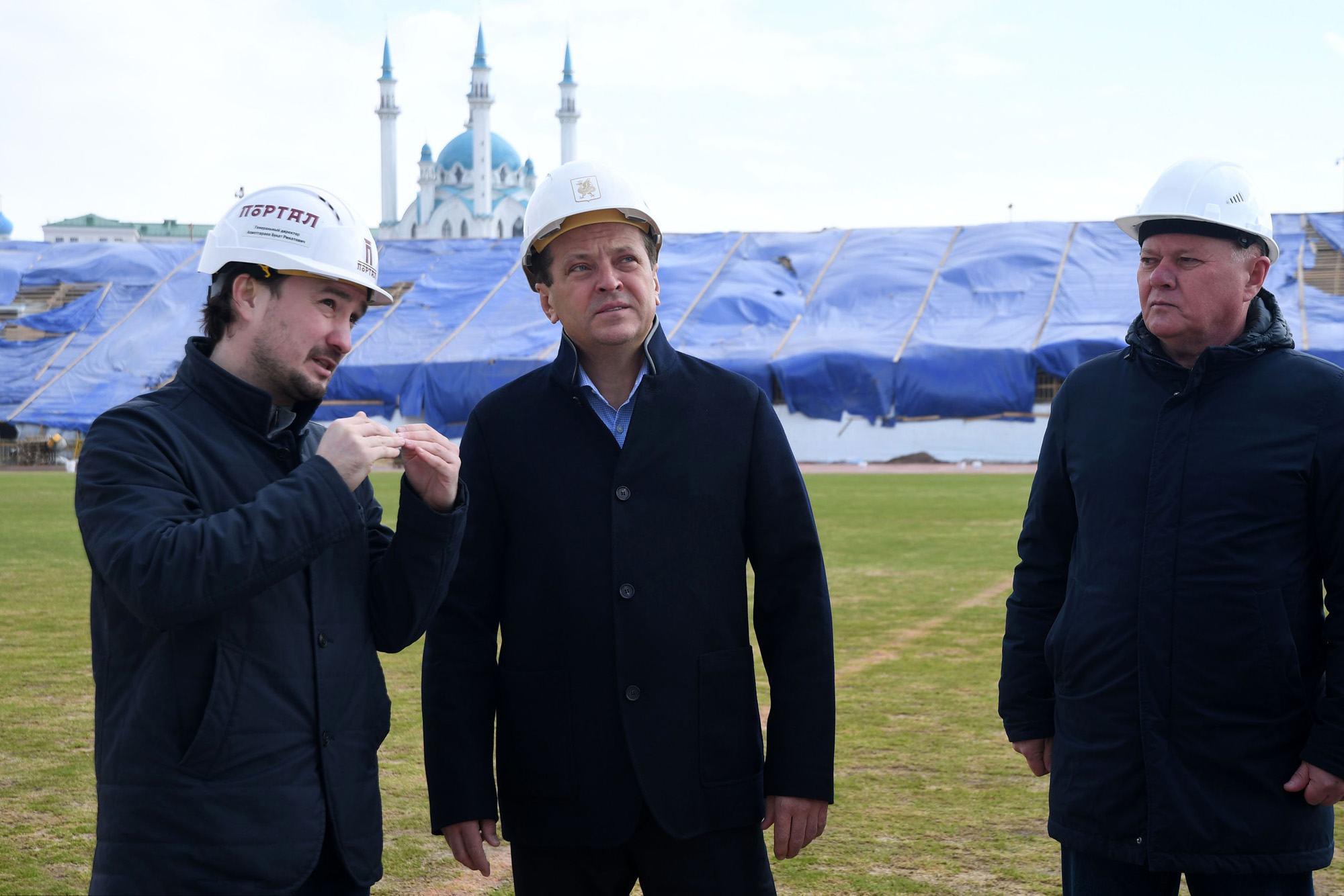 Метшин: «Капремонт Центрального стадиона к БРИКС выполнен на четверть»