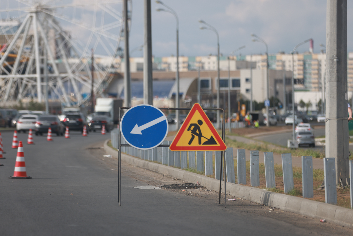 На въезде в Нижнекамск перекроют дорогу