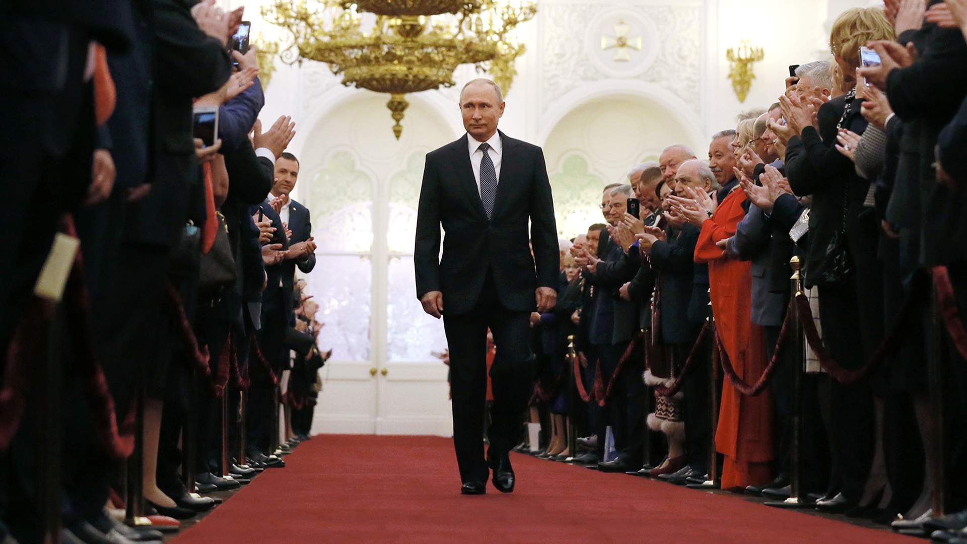 Владимир Путин вступил в должность президента России
