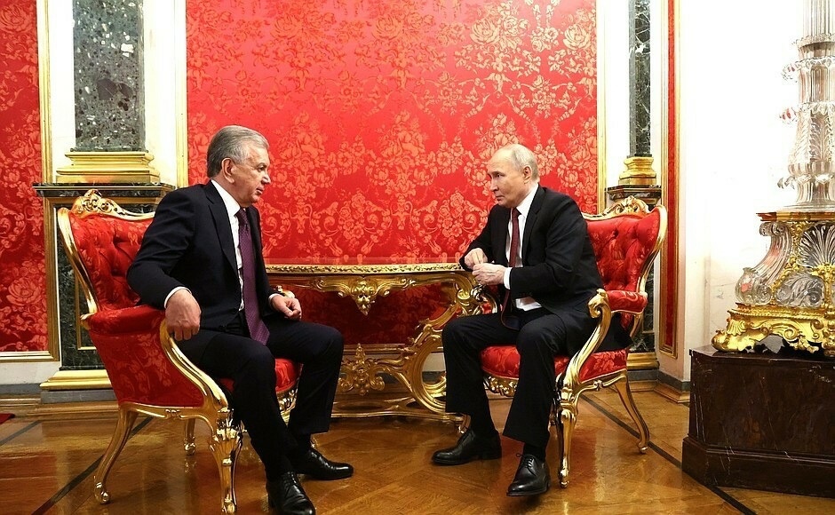 Мирзиёев на встрече с Путиным упомянул о визите Минниханова в Узбекистан