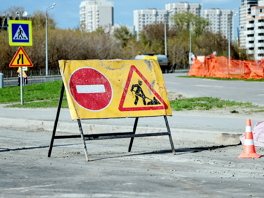 Из-за работ на водопроводе по улице Авангардной в Казани ограничат движение