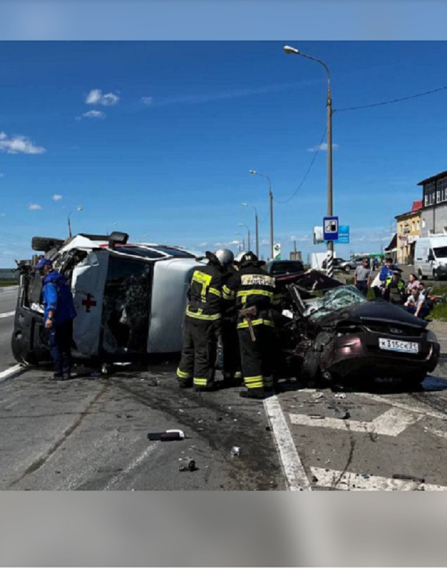 Смертельное ДТП в Чувашии: один человек погиб, шестеро пострадали