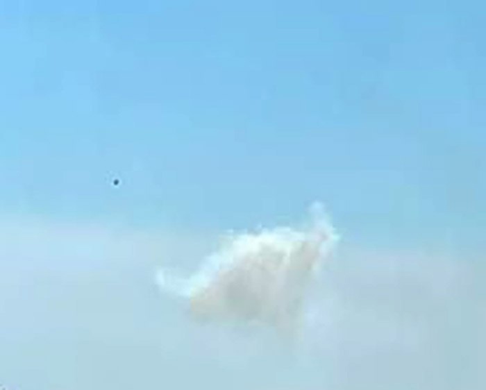 В Елабужском районе сбили беспилотник