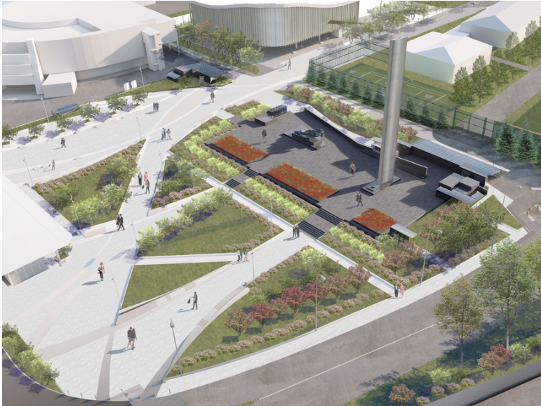 Треть работ по благоустройству парка Горького в Казани выполнена