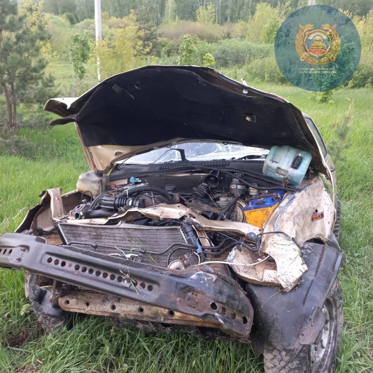 В Бавлинском районе перевернулась Niva, погиб водитель