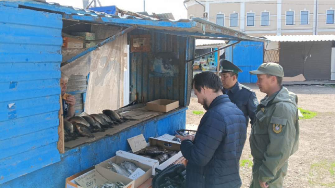 На Колхозном рынке в Казани рыбой торговали с нарушениями