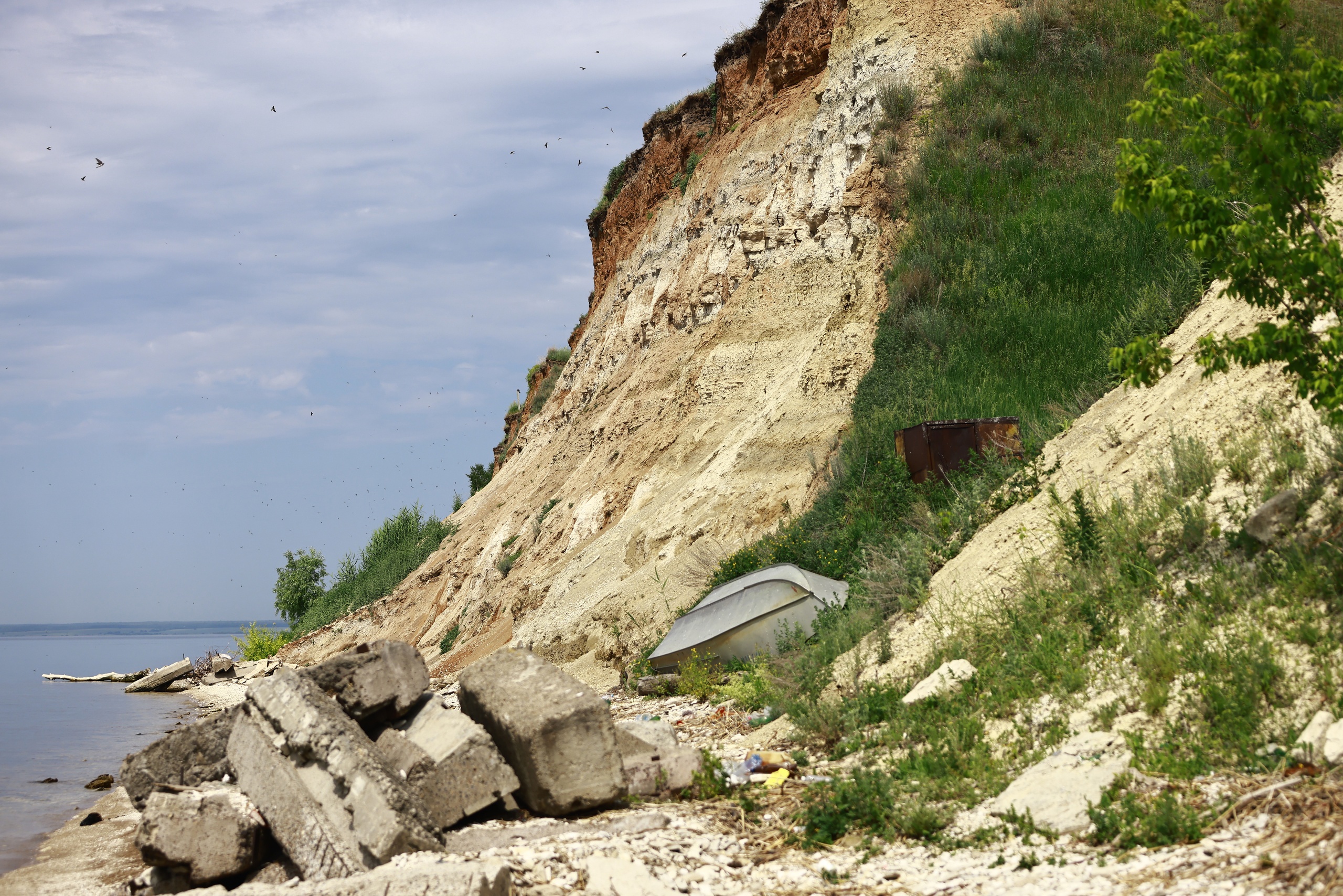 Поселок в Татарстане сползает в Каму