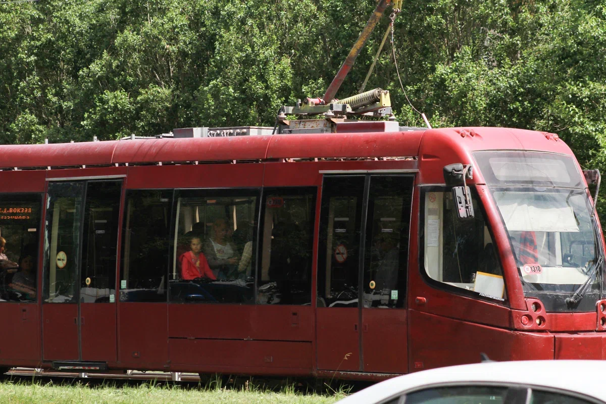 Движение трамваев № 1, 2, 3, 5, 5а, 7 частично приостановили из-за подтопления